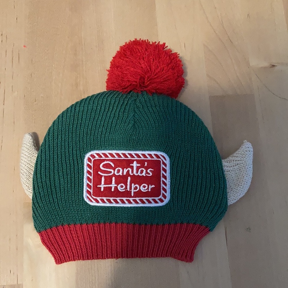 So Dorable Santa's Helper elf Baby cap